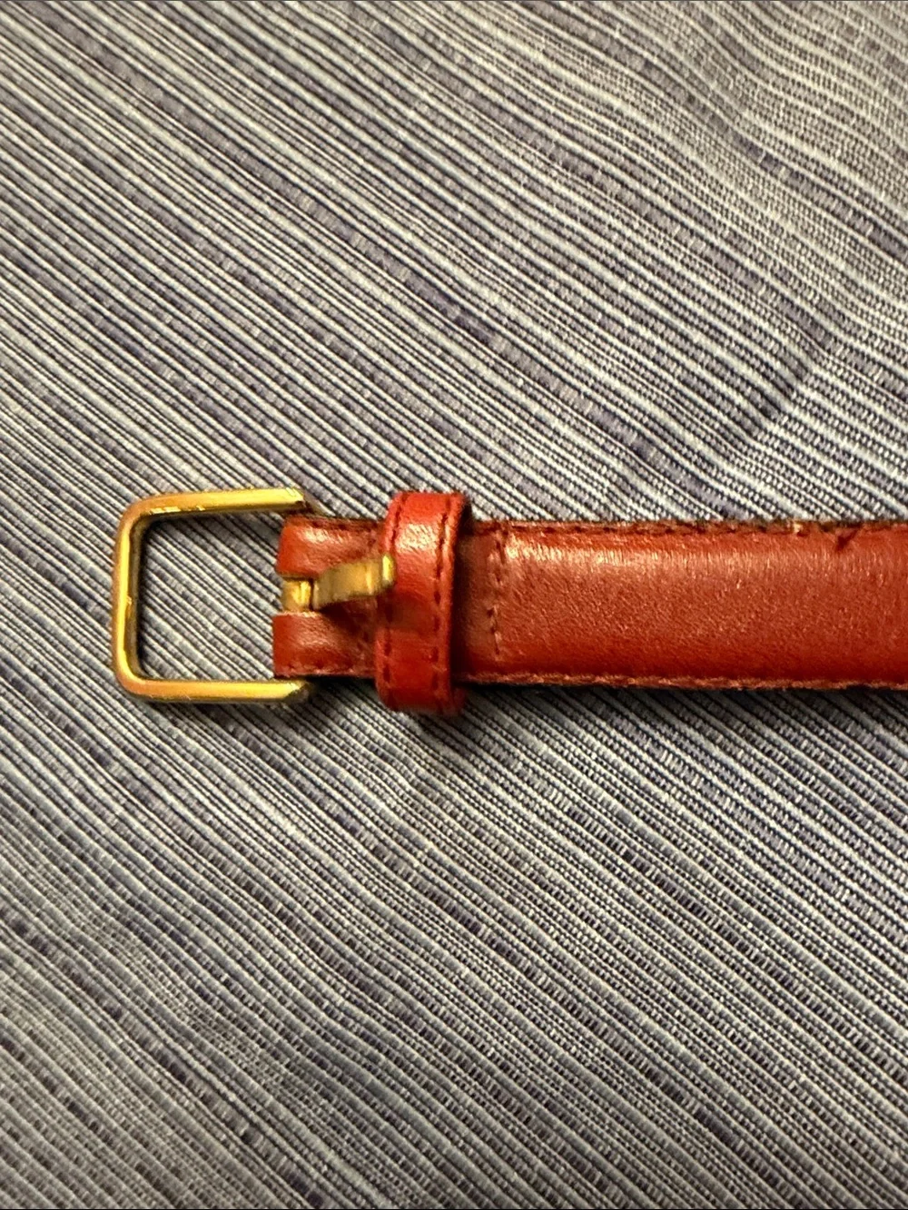 Women’s brown leather belt